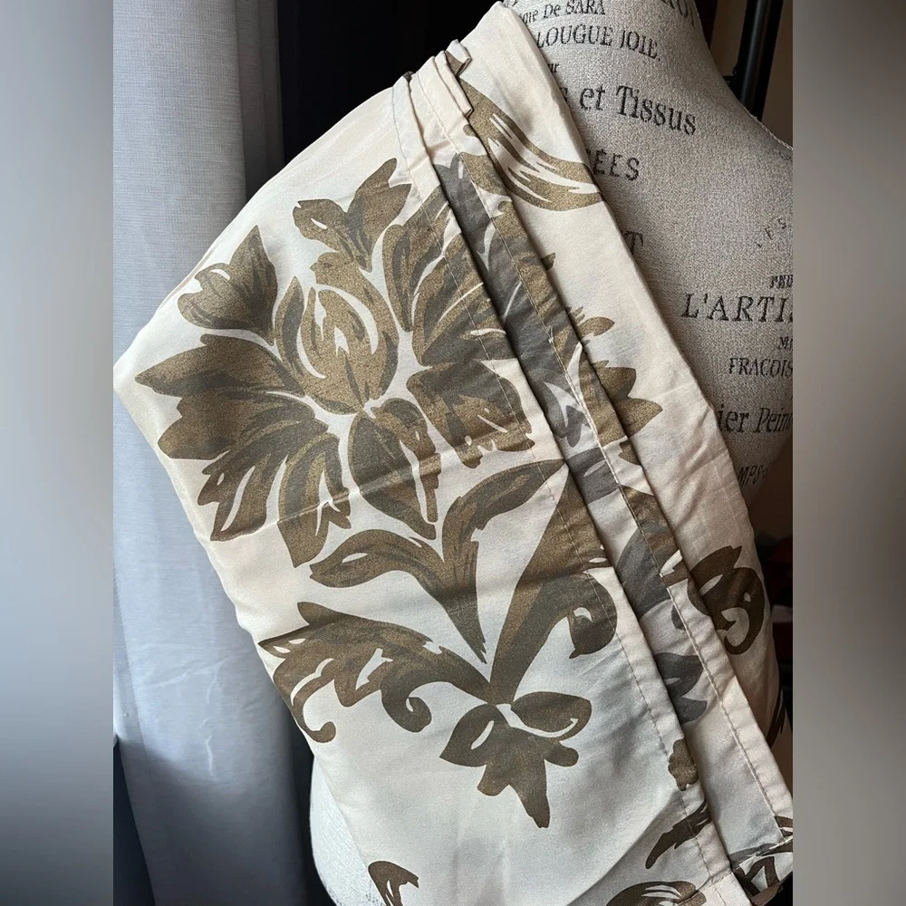 NWT Metallic Shower Curtain